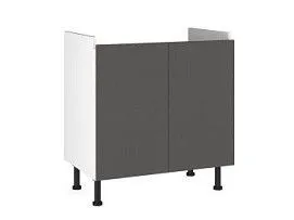 Стол под мойку СМ-80, Виста (800*520*870) Экокожа Серый, 26611