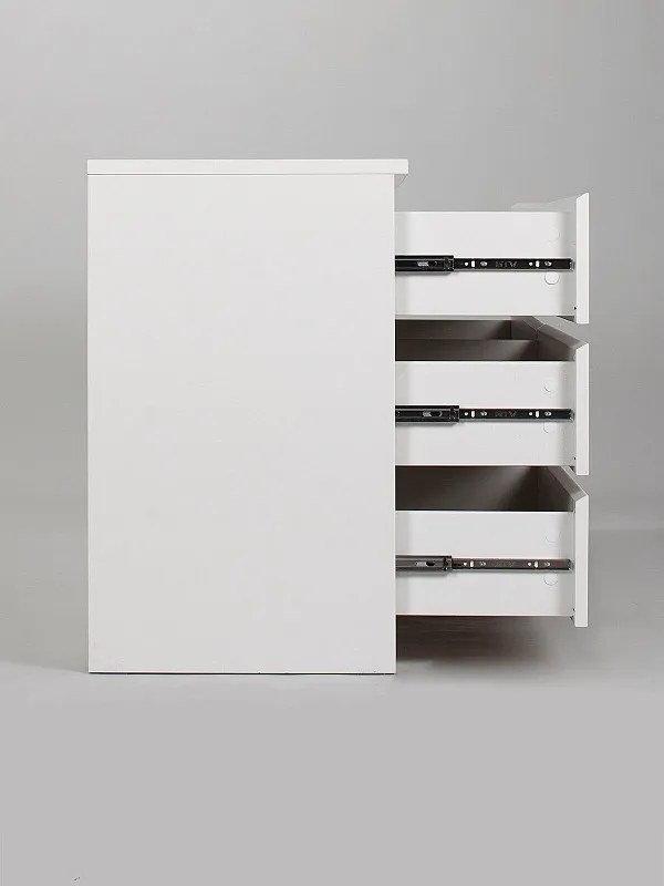 Комод Мальта, 6 ящиков, горизонтальный, с доводчиками, 160х48х76 см, белый | изображение 14