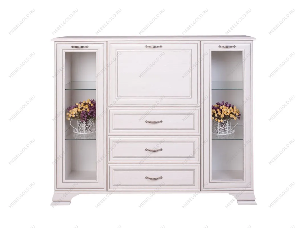 Тумба Тиффани 2V1D3S вудлайн кремовый | изображение 3