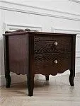 Тумбочка Версаль 2 ящика (орех) | изображение 2