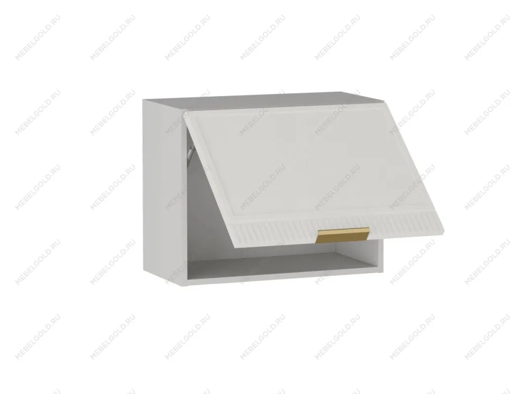 Шкаф под вытяжку ШВ-60 (480), Берта (600*321*480) Экокожа Белый, 25347 | изображение 1