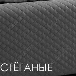 Кровать Римини 1,6 м, с подъемным механизмом (пепел), РМКР-2[3], стеганые царги | изображение 2