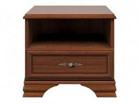 Центральный склад - Тумба прикроватная Кентаки KOM1S каштан