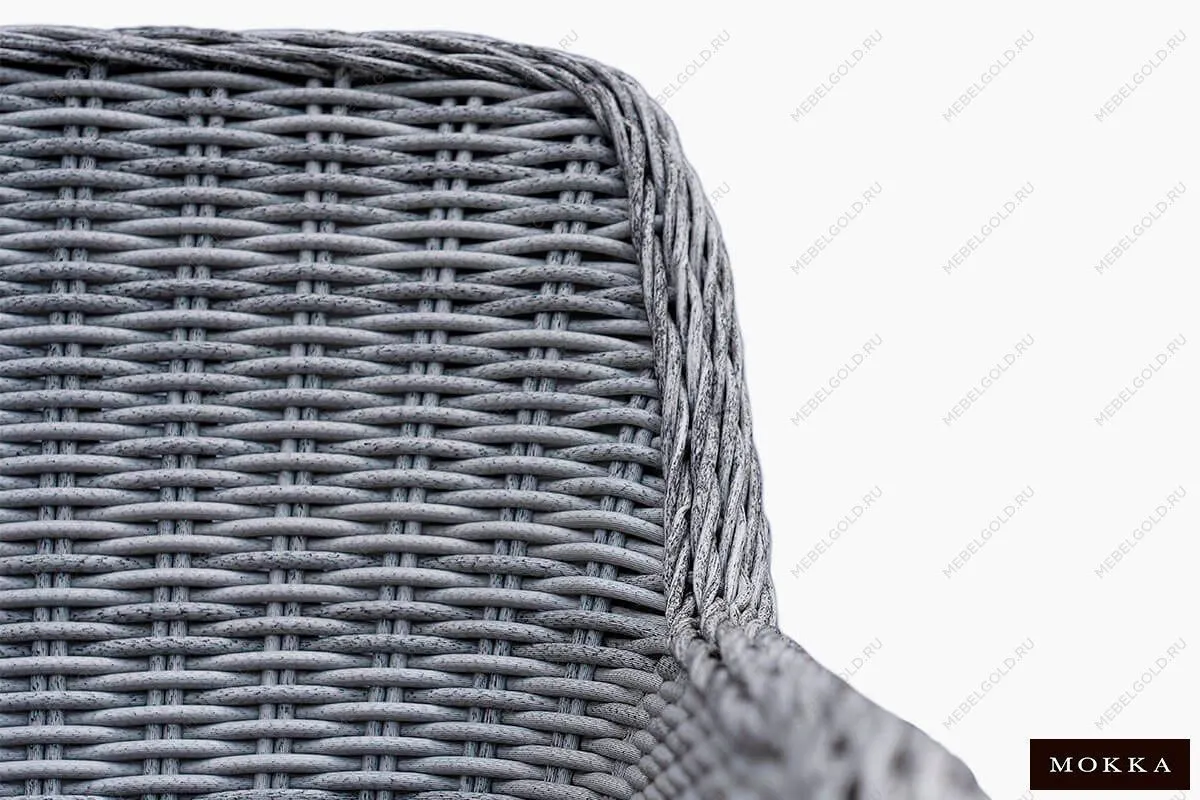 Комплект плетеной мебели MOKKA RIMINI (стол кофейный, 2 кресла, софа 3 х-местная) | изображение 15