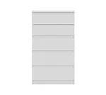 КАСТОР (KULLEN) комод ИКЕА / IKEA 5 ящиков белый | изображение 1