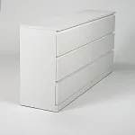 Комод Варма, 6 ящиков, горизонтальный, 160х78х40 см, эмаль белая | изображение 11