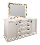 Зеркало Натали белый глянец (гостиная) | изображение 1