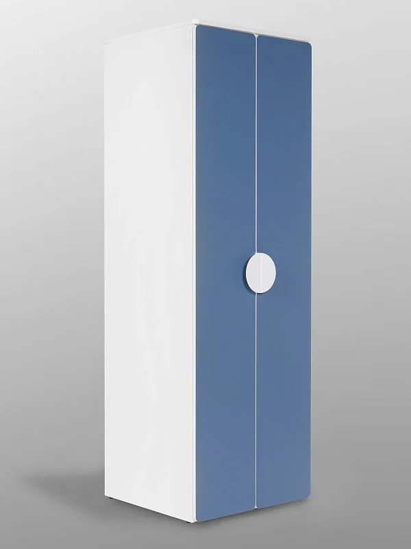 Шкаф Пикси распашной, с двумя дверьми и полкой 60x57x180, озорной василек | изображение 8