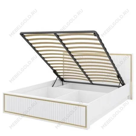 Кровать двуспальная Люксор MH-042-18 белый глянец | изображение 1
