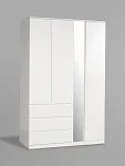 Шкаф распашной Варма СТОР, 144х57х222 см, белый | изображение 9