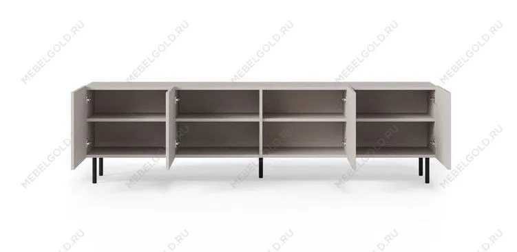 Тумба под телевизор Halmar PAXOS RTV-1 200 (кашемир/черный) | изображение 6