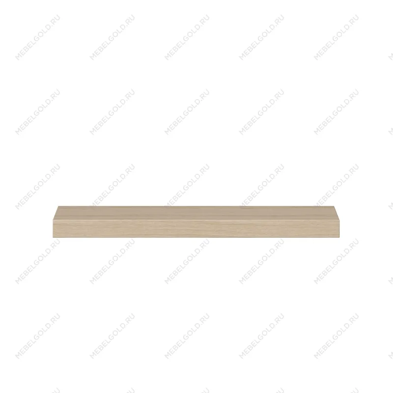 КАЛЛАКС / ФОРА Полка настенная ИКЕА / IKEA 1.6, тамбурат, дуб беленый | изображение 1