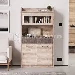 Шкаф с витриной Джаз 1V2D1S | изображение 1