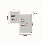 Модуль гардероба МАКС, 100х58х233 см, белый | изображение 2