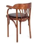 Стул Михаэль мягкий (средний тон, кожзам коричневый) | изображение 7