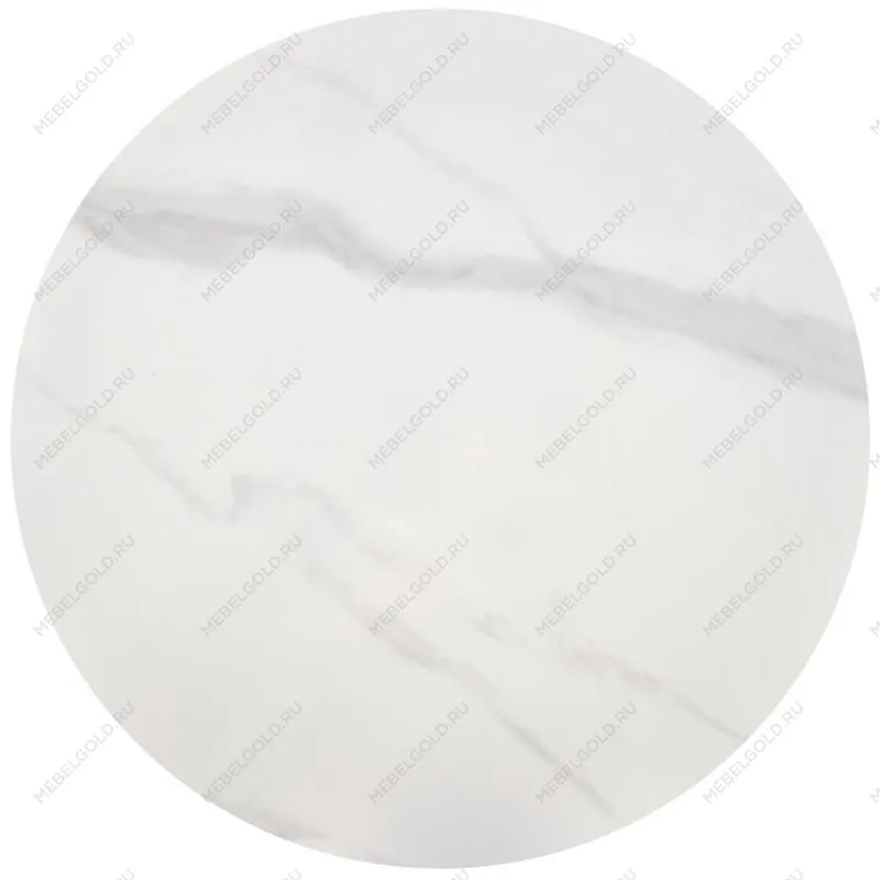 Стол журнальный Halmar TALBI (белый мрамор/белый/золотой) | изображение 1