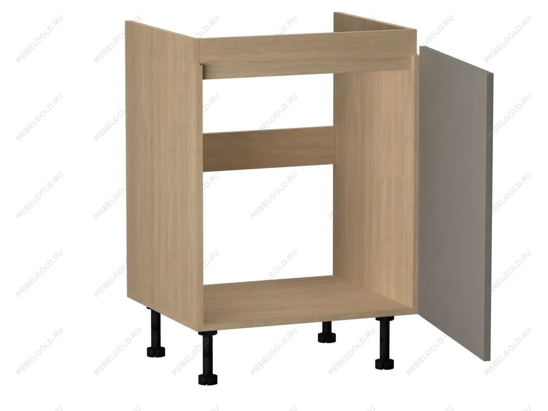 Стол под мойку СМ-60, Женева (600*520*870) Дуб Палермо/Серый камень , 22063 | изображение 1