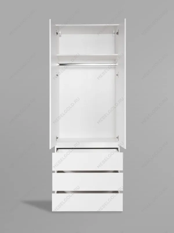 Шкаф распашной Варма СТОР, 80х57х222 см, белый | изображение 10