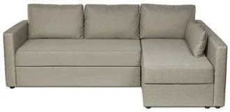 Диван-кровать ВАЛО, 230х91х72 см, серо-бежевый