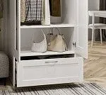 БРИМНЭС / СИРИУС Шкаф ИКЕА / IKEA комбинированный 2 двери и 1 ящик белый | изображение 7