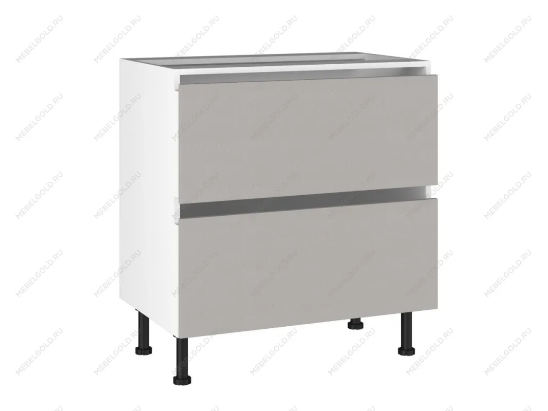 Стол с ящиками СЯ-(2)-80 Start Soft Boyard, Виста (800*523*870) Экокожа Бежевый, 26416