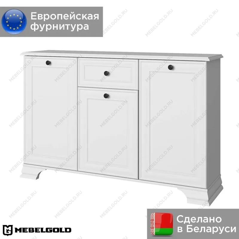 Тумба Тиффани 3D1S белый | изображение 1