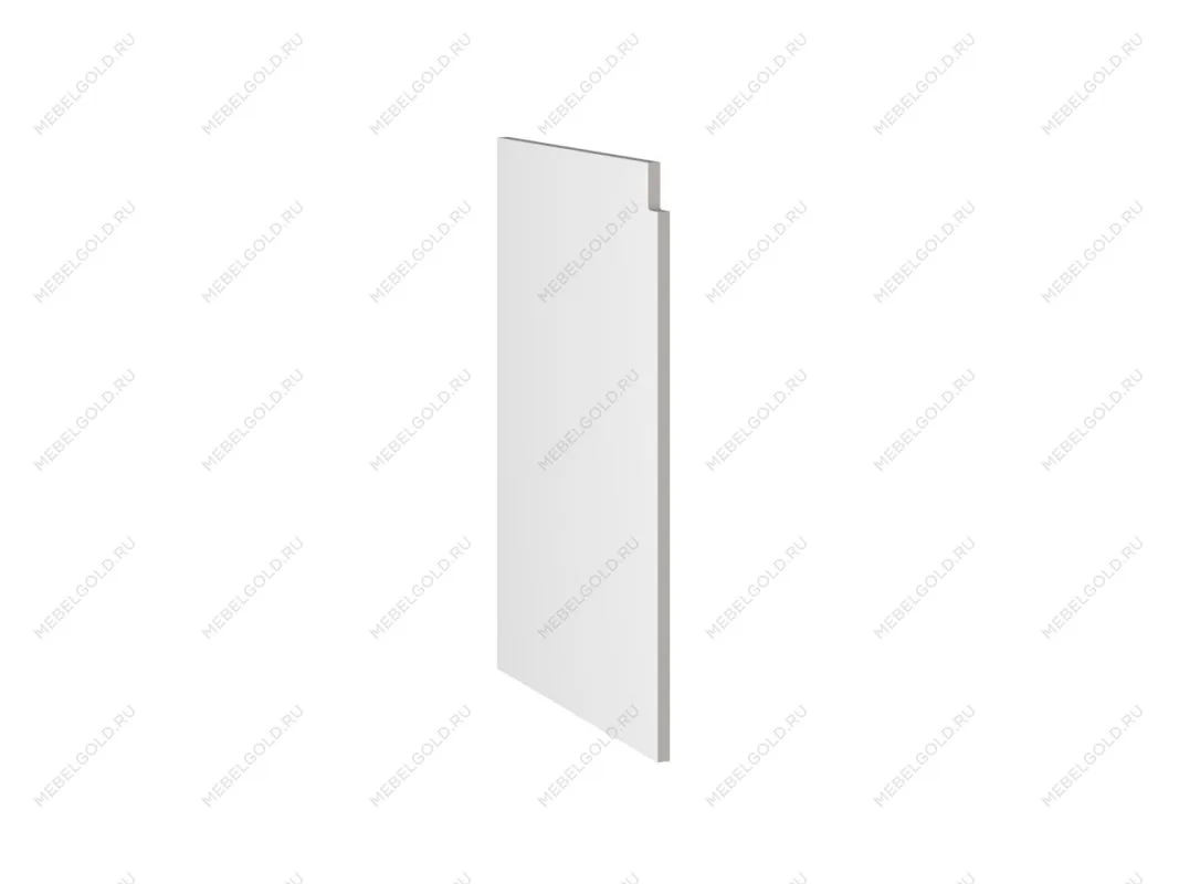 Бок замена стола С,СМ левый, Виста (16*570*720) Экокожа Бежевый, 25833