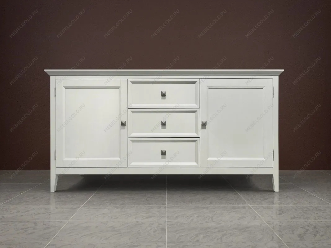 Комод 2 дверки 3 ящика Manhattan (Молочный) | изображение 1