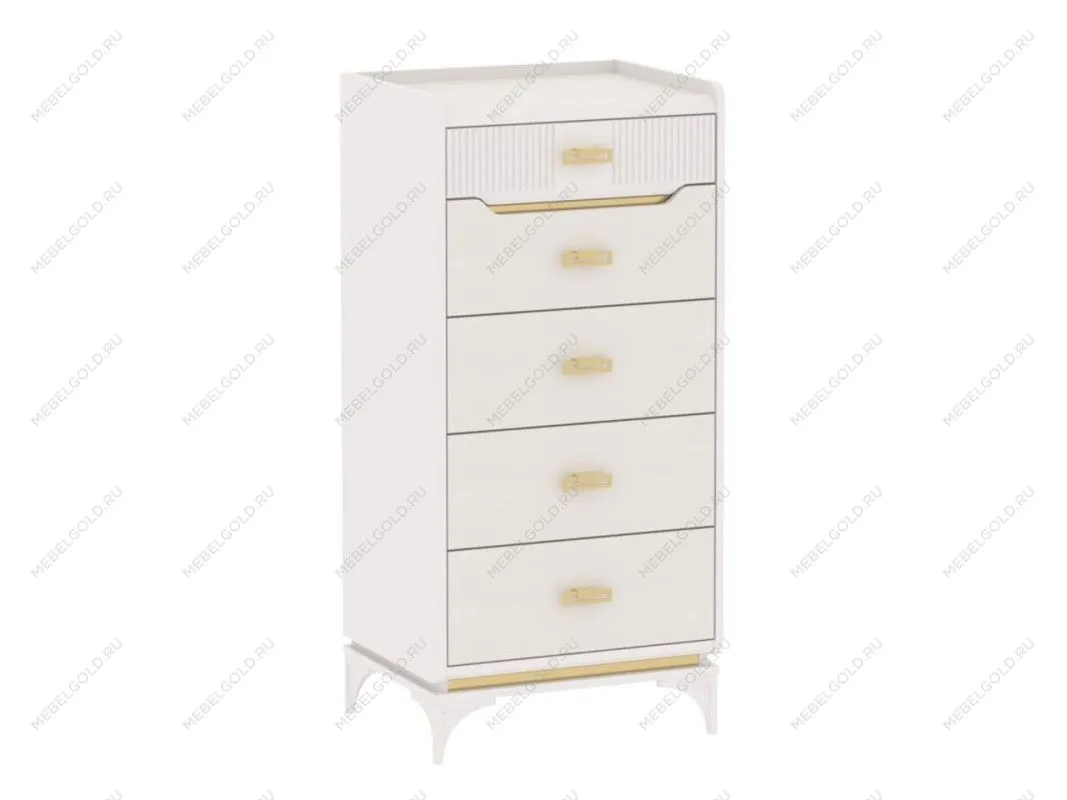 Комод высокий, Сиде (550*447*1171) Белый, 12904
