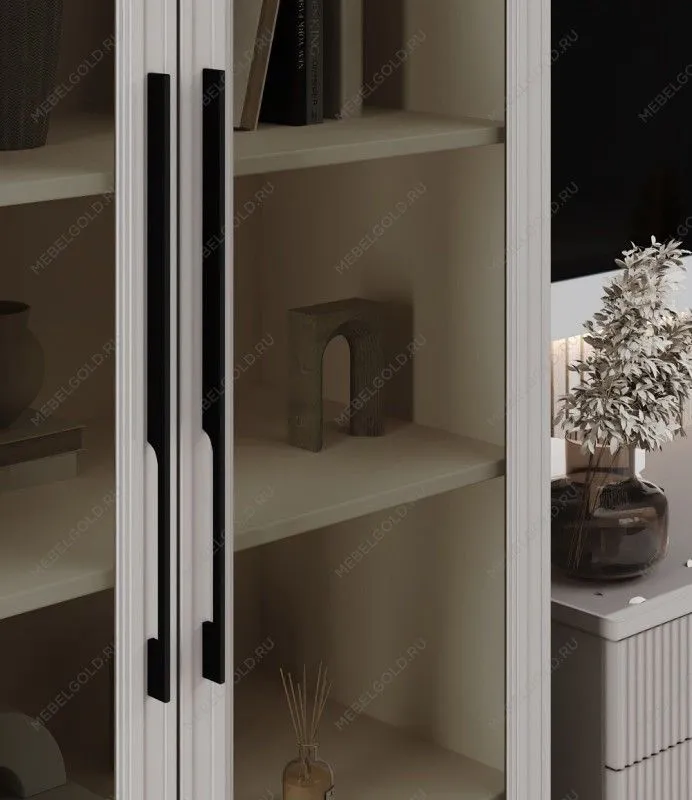 Гостиная Стелла 1+тв+2 светло серый камень | изображение 5