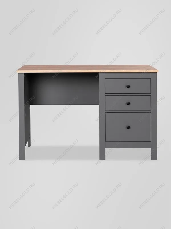Стол письменный Сага, 120х56, серый/ясень | изображение 7