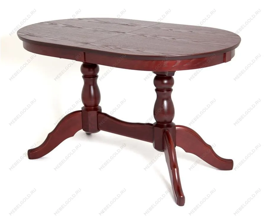 Стол обеденный Овальный-1300 (махагон) | изображение 2
