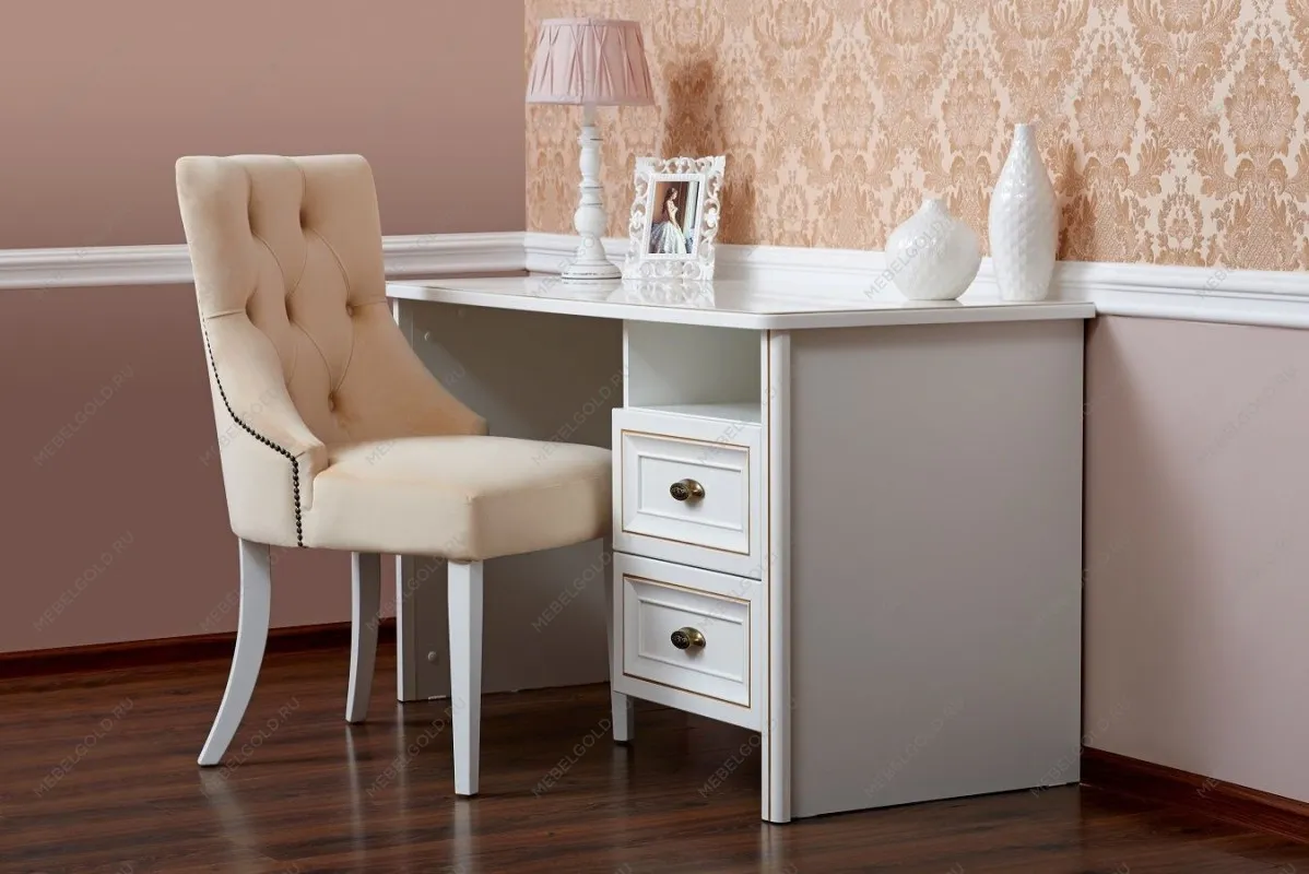 Стол письменный Натали белый глянец - Выставка м. Марьина роща | изображение 3