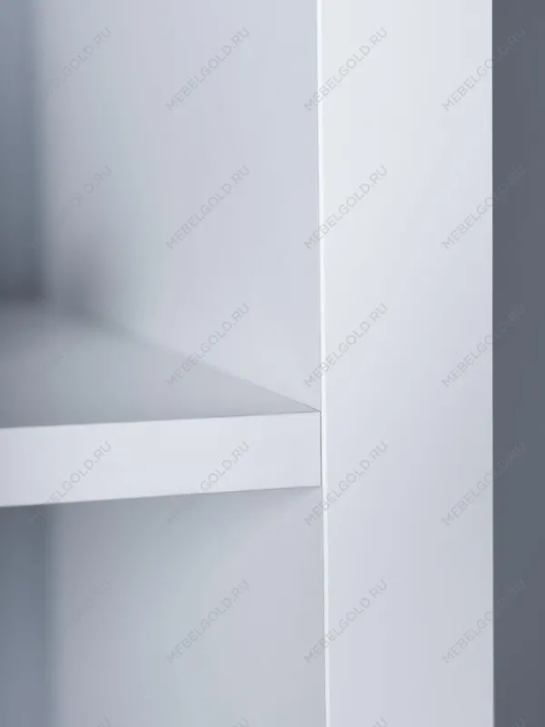 Стеллаж Фора, 4 полки, 77х77х38 см, белый | изображение 8