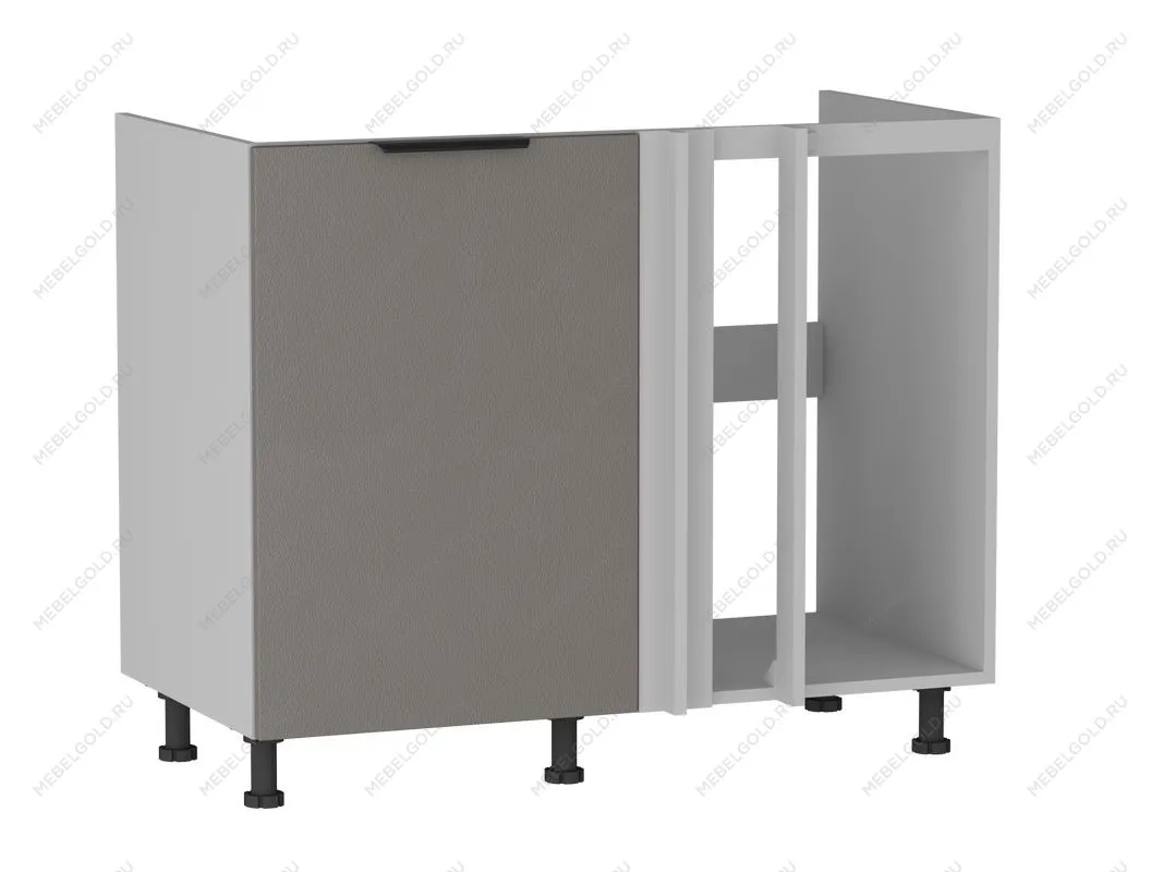 Стол под мойку угловой СМУ-110, Ватель (1000*554*820) Экокожа Мокко, 23714