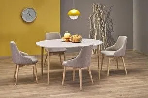 Стол обеденный Halmar PIVOT 102 (кашемир/натуральный)