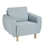 Кресло для отдыха ТУЛИСИЯ, 90х86х70 см, пастельно-голубой | изображение 1