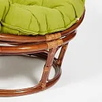 Кресло Papasan с подушкой Орех, флок | изображение 4