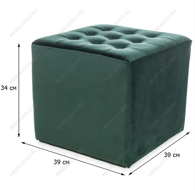 Пуф Signal LORI VELVET BLUVEL 78 (зеленый) | изображение 1