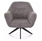 Кресло Signal GALIA Brego (серый/черный) | изображение 2