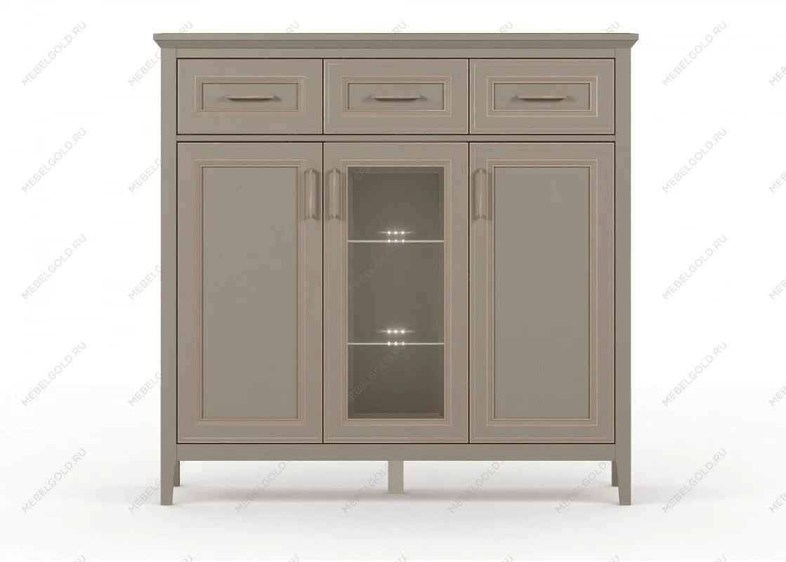 Тумба Классик KOM1W2D3S с подсветкой