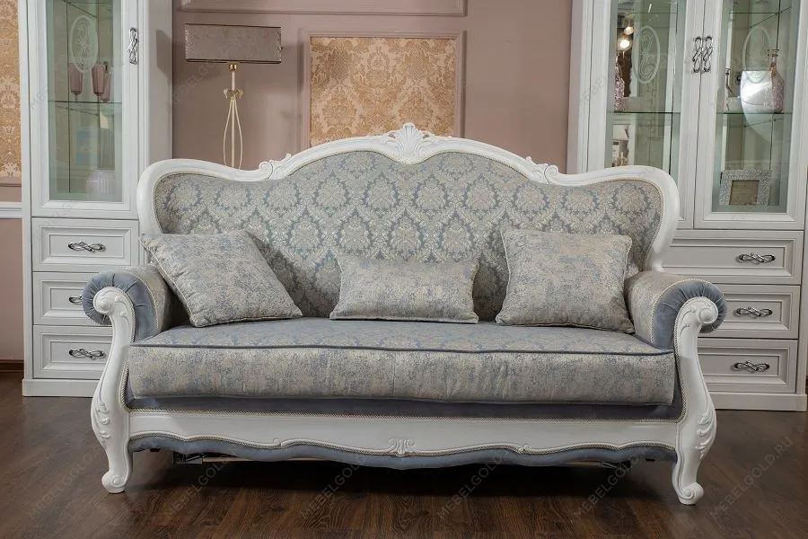 Диван Мишель 3х местный белый матовый | изображение 5