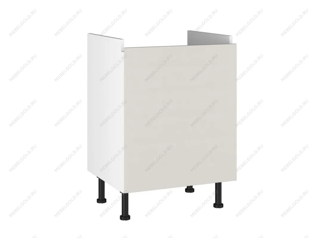 Стол под мойку СМ-60, Виста (600*520*870) Экокожа Белый, 26210