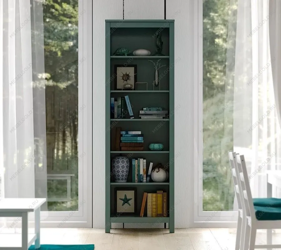 САГА стеллаж 70 темно-бирюзовый | изображение 4