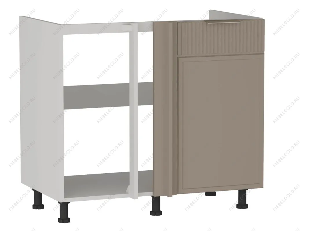 Стол под мойку угловой СМУ-100, Берта (900*554*820) Мокко, 25118 | изображение 2