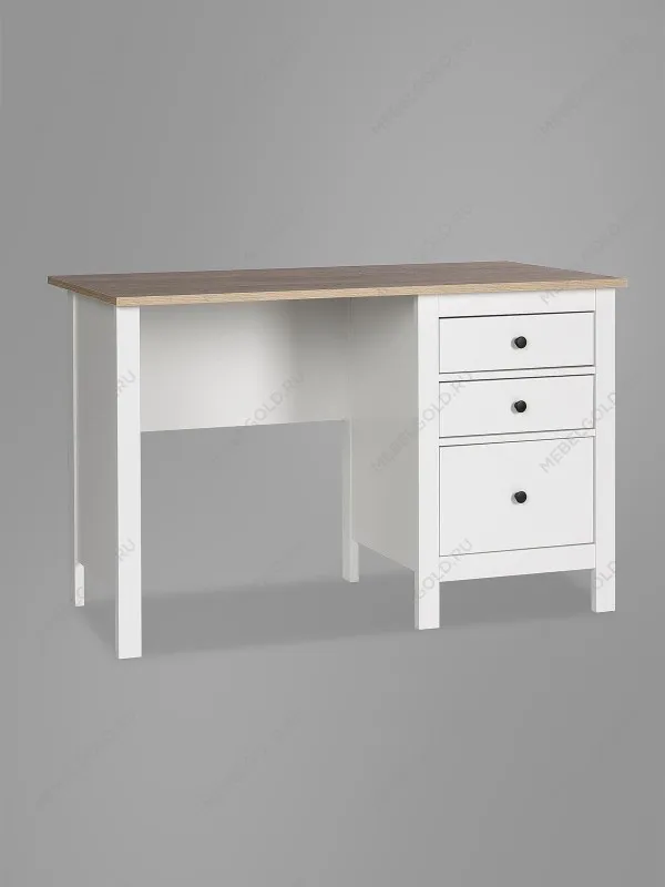 Стол письменный Сага, 120х56, белый/ясень | изображение 7