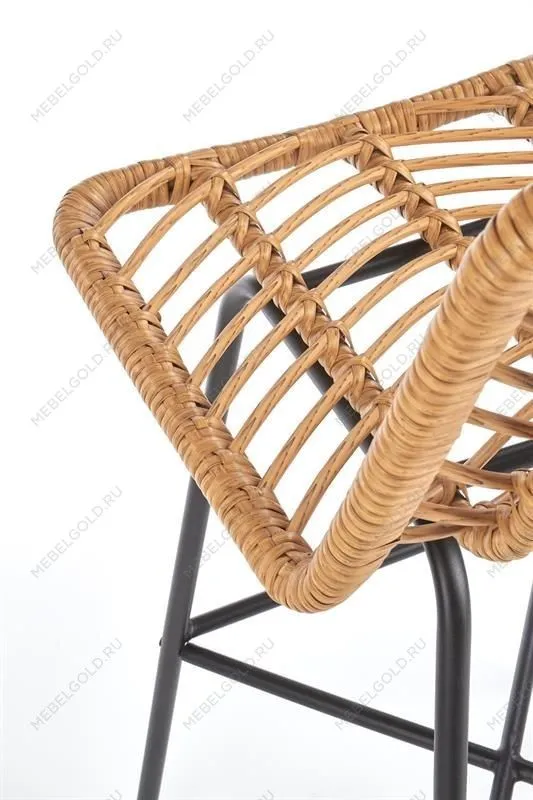 Барный стул Halmar H-97 (натуральный/черный) | изображение 4