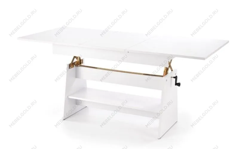 Стол-трансформер Halmar ERIKA 120 (белый) | изображение 6