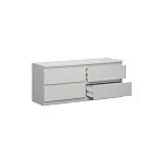 КАСТОР (KULLEN) тумба ИКЕА / IKEA 4 ящика белая | изображение 2