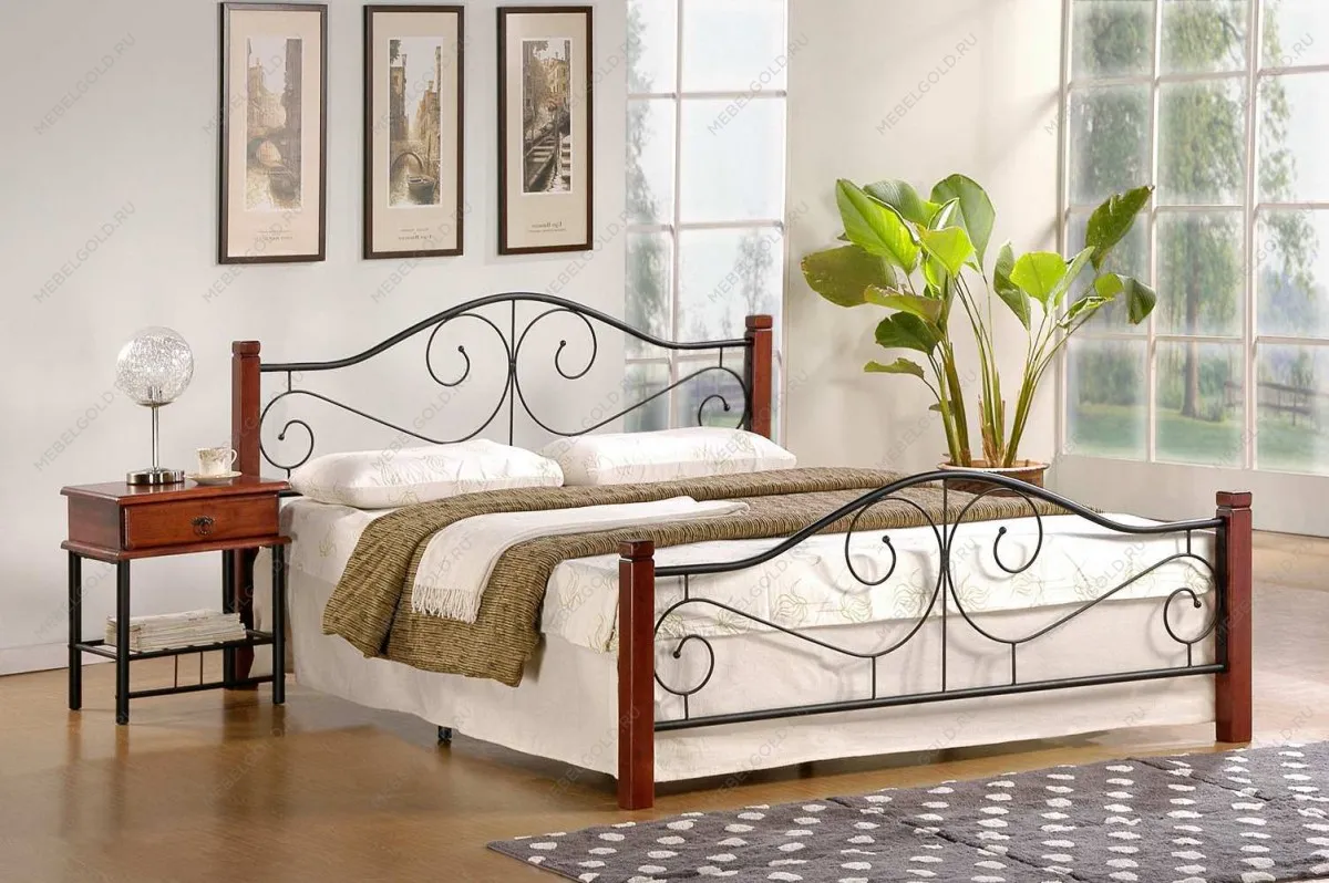 Тумба прикроватная Halmar FIONA (черешня античная) | изображение 1